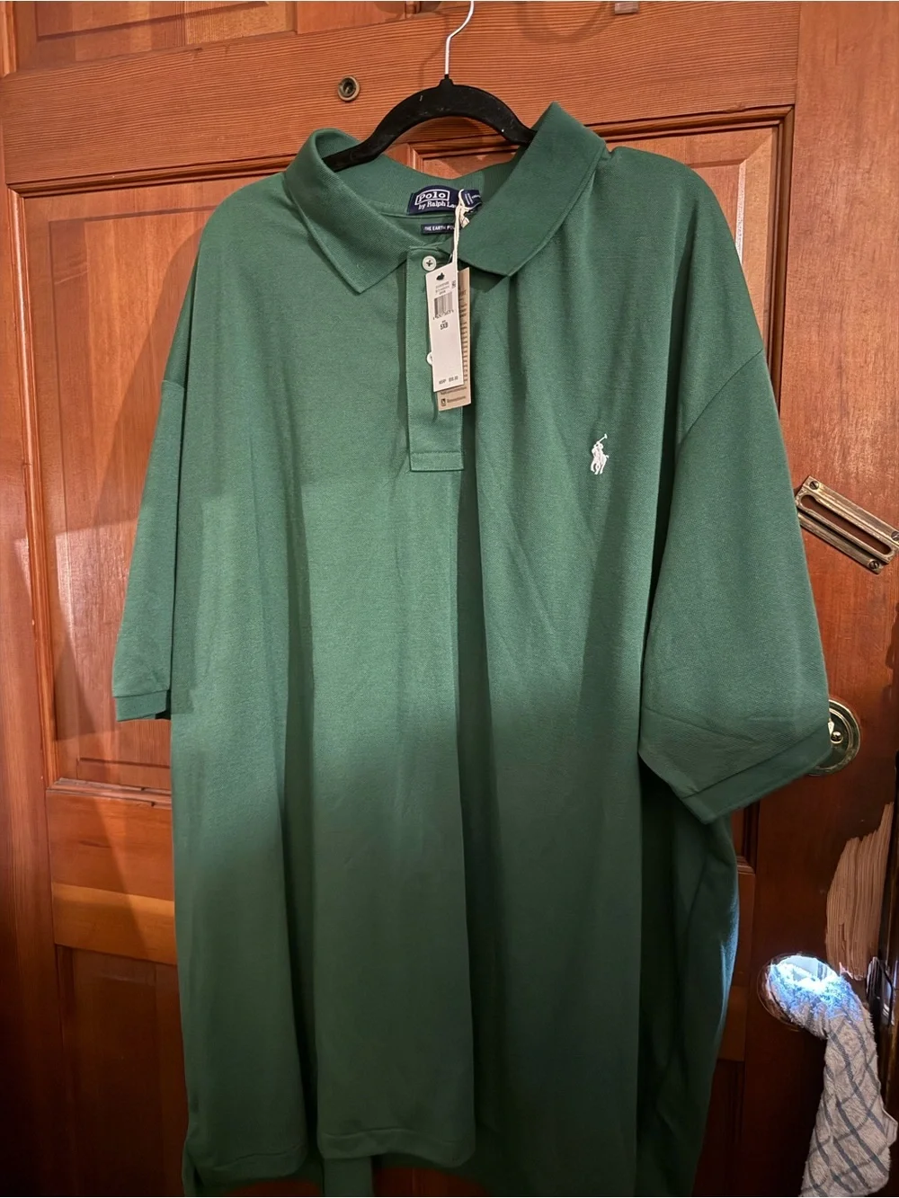Ralph Lauren Men’s Forest Green Polo Shirt with Embroidered Pony